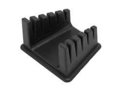 Porta Alambre De Soldadura Con 5 Ranuras Diferentes, Base Magnética, Plástico Grueso, Para Cables De 30awg A 12awg, Negro