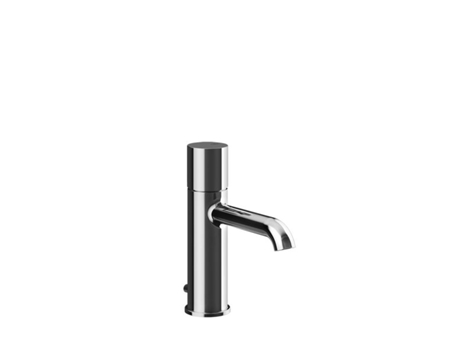 Mezclador monomando para lavabo Gessi Habito, con caño, con descarga de emergencia, proyección de 131 mm, UNITO, 70001