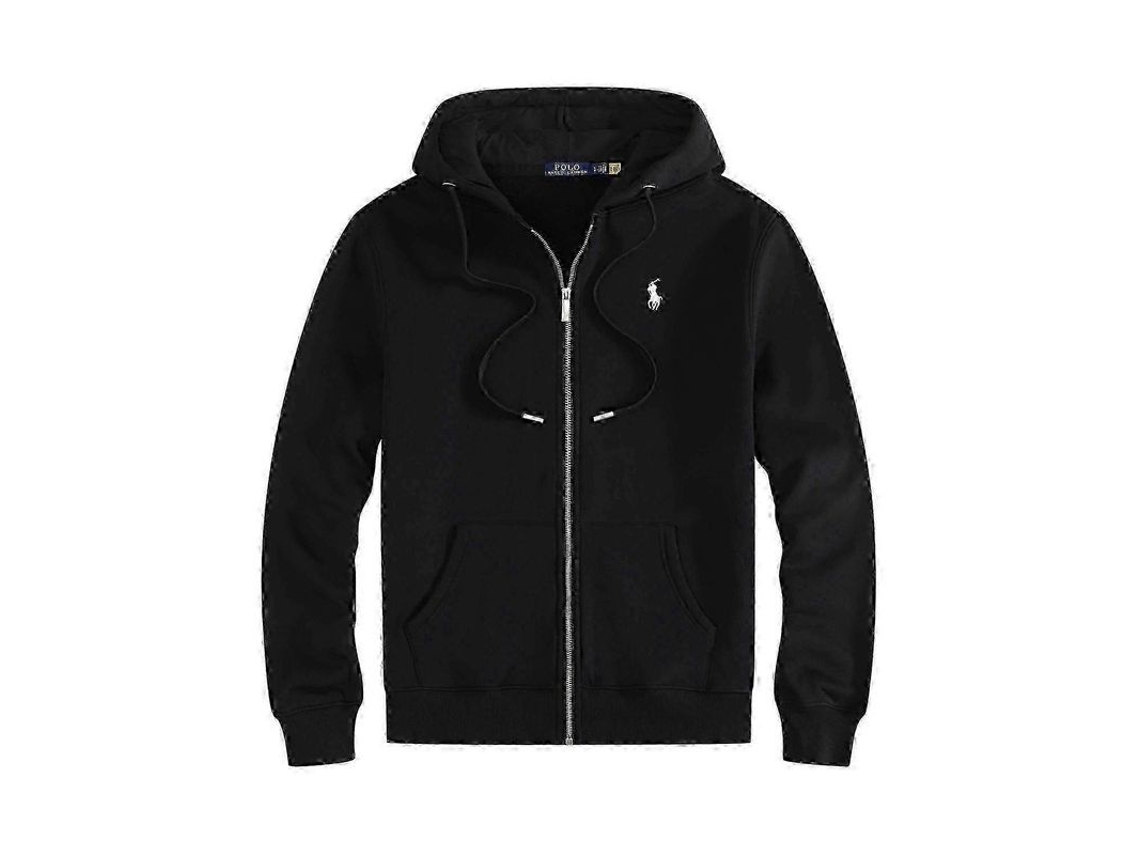Cárdigan Informal Para Hombre Y Chaqueta Polar Con Capucha Y Diseño Bordado - Dsw