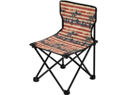 Silla De Camping Plegable Ultraligera Hierro Acero Transpirable Duradera