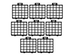 8pcs elementos de filtro filtro para bosch bsgl3 bsgl32400 bsgl3251001