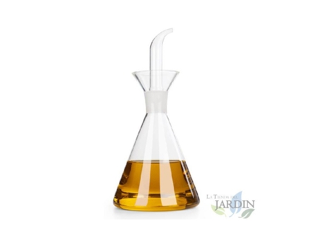 Aceitera De Vidrio ORBEGOZO Capacidad 250Ml Boquilla Extraíble Diseño Antigoteo.
