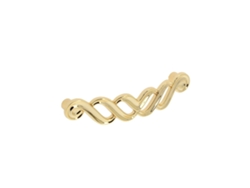 Tirador Para Mueble De Zamac Distancia Entre Ejes 96mm Chapado En Oro Lote De 25