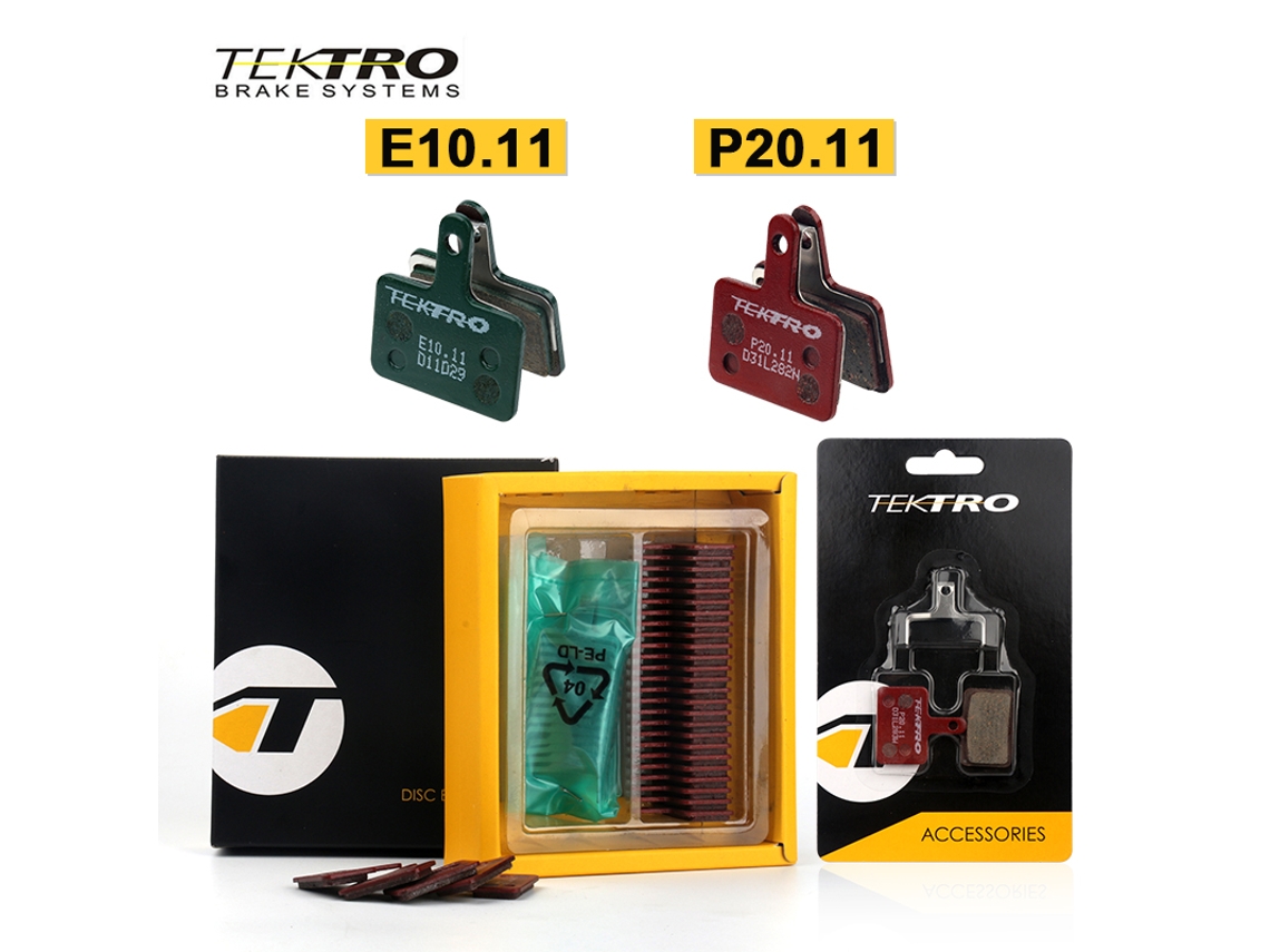 Pastillas de freno de disco hidráulicas Tektro E10.11 para Shimano B01s, B05s, P20.11, resistentes al desgaste, Vayotoy