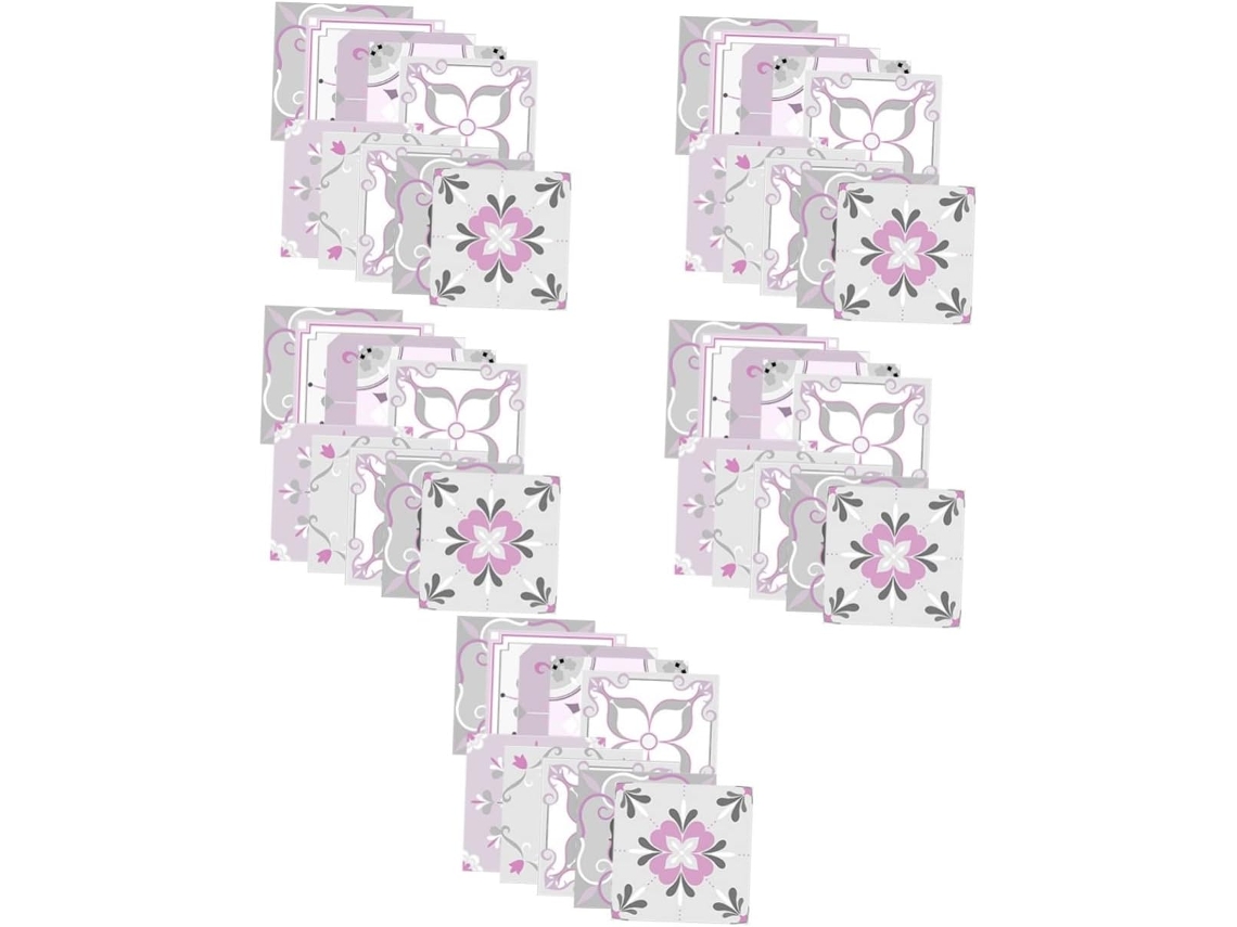 100 Piezas De Pegatinas Decorativas Adhesivas Para Azulejos De Pared Para Cocina Y