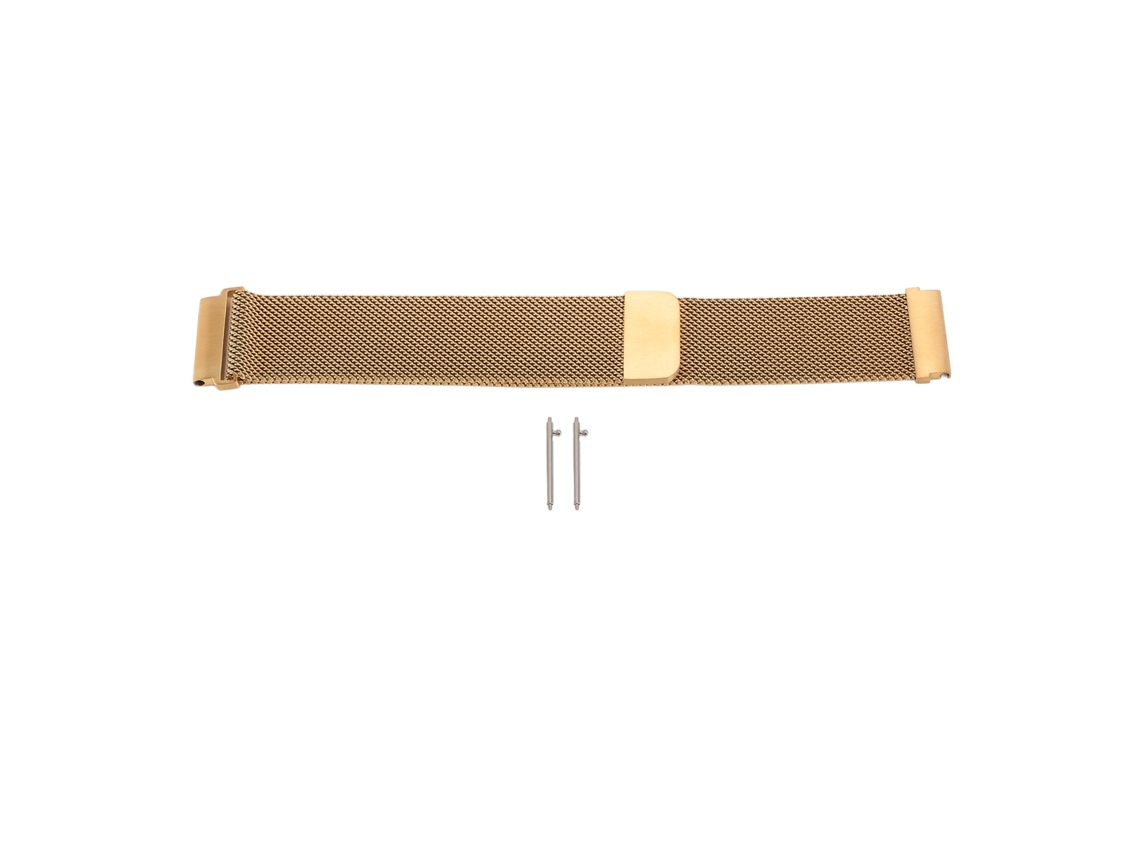 Correa De Acero Inoxidable Con Cierre Magnético De Malla Para Reloj Inteligente Gt3 De 22 Mm.