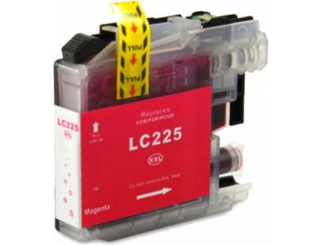 Cartucho para Brother LC225 xl Magenta (LC225M)