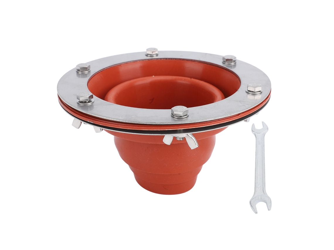 Kit De Quemador Para Hornilla De Tienda De Campaña Con Silicona Resistente A Altas Temperaturas, Compatible Con Tubos Naranjas De Triple Pared.