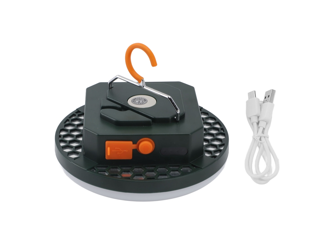 Rebe-linterna De Camping Led Ultra Brillante Impermeable 7500mah 4 Modos Luz Amarilla Para Exterior E Interior Emergencia