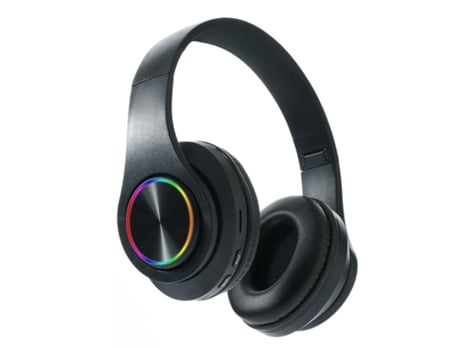 Auriculares Bluetooth Ecelen Inalámbrico Plegable con Adecuado para Xiaomi Iphone Samsung Micrófono Estéreo Tarjeta Sd Fm - Negro