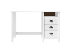 Escritorio Hill con 3 cajones, pino macizo, 120x50x74 cm, MAISON EXCLUSIVE