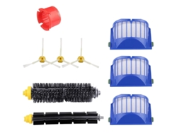 Kit de repuesto de cepillo de filtro HEPA, 9 Uds. Para IRobot Roomba 600 610 620 630 650 660 680 Series, accesorios para aspiradoras
