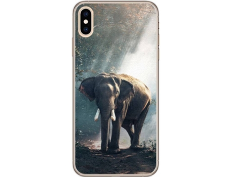 Carcasa iPhone XS Max TUMUNDOSMARTPHONE Elefante Multicolor