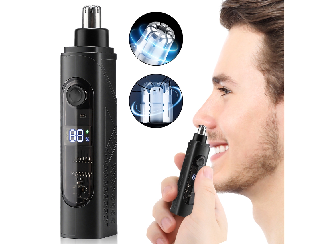 Mini Recortador De Vello Nasal Eléctrico Portátil, Recargable Por Usb