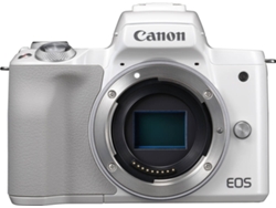 Cámara Mirrorless CANON EOS M50 (Blanco - 25.8 MP - Sensor: APS-C - ISO: 100 - 51200)