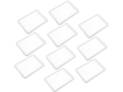 10 Fundas Rígidas De Plástico Para Tarjetas Coleccionables, Protectores De Tarjetas