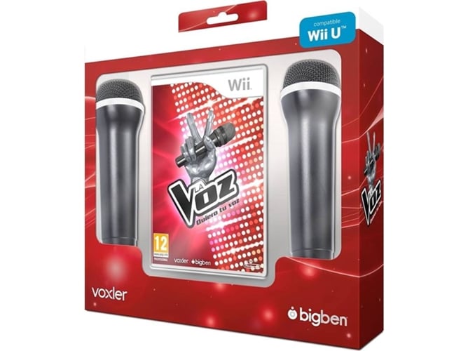 Juego Wii La Voz: Quiero tu voz + 2 micros (M12)