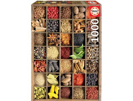 Puzzle EDUCA 1000 Especias (Edad Mínima: 12 Años - 1000 Piezas)