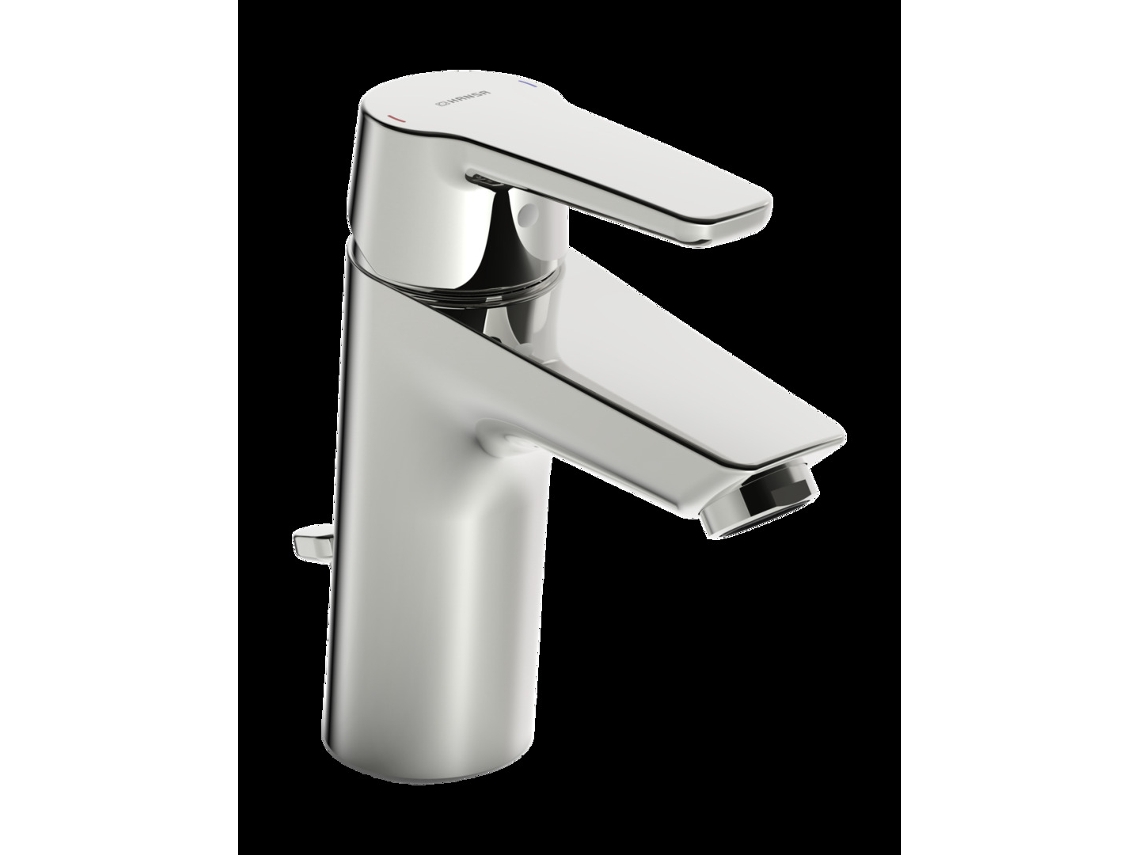 Hansa Hansapolo Mezclador Monomando De Lavabo, 6 L/min., Con Desagüe Automático, Caño 110 Mm, 5148229300066
