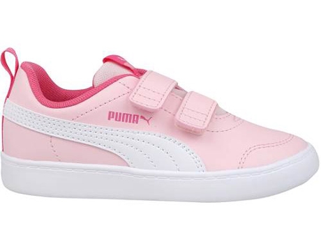 Zapatillas Deportivas PUMA Courtflex V2 V Inf (Rosa - Material Sintético - 25)