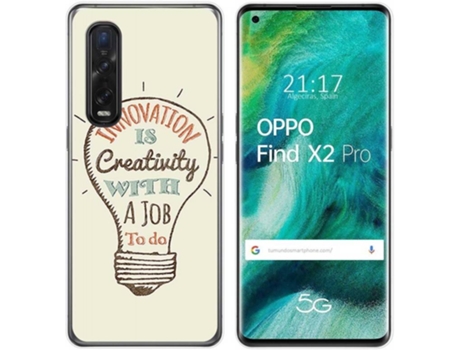 Carcasa Oppo Find X2 Pro TUMUNDOSMARTPHONE Creativity Multicolor