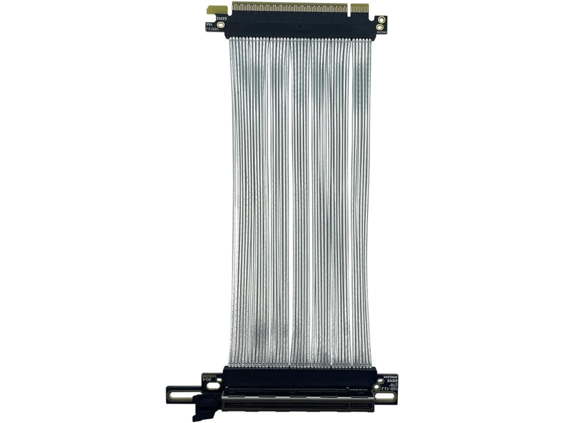 Cable Elevador Pcie 5.0 X16 Avanzado, Extensión De Gpu, Lámina De Aluminio, Blindaje De Mylar Para