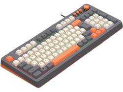 Teclado Para Juegos Argb Retroiluminado De 98 Teclas, Usb, Con Cable Para Pc/ordenador.