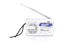 2026-radio Mini Am Fm Manual Con Función De Memoria Y Ajuste Fácil Receptor Digital Portátil Bcr119 (2 Pilas Aa)