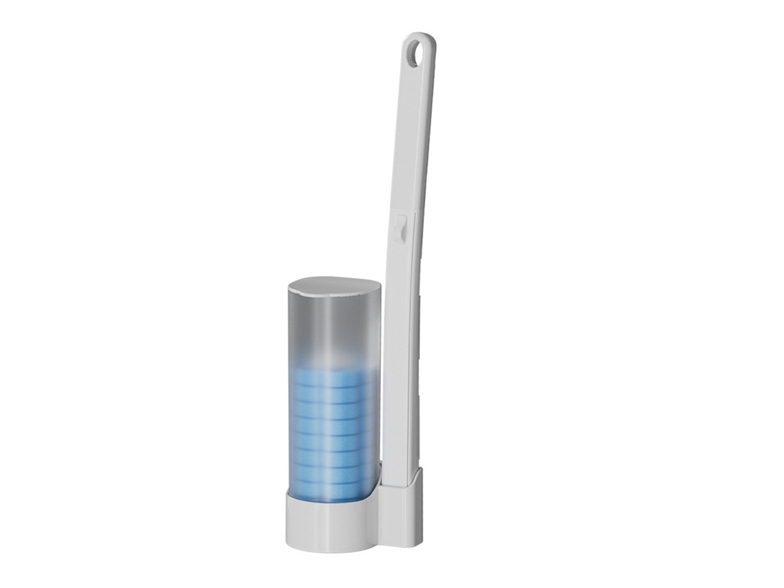 Juego De Cepillos Desechables Para Inodoro Con 6 Cabezales Solubles Reemplazables.