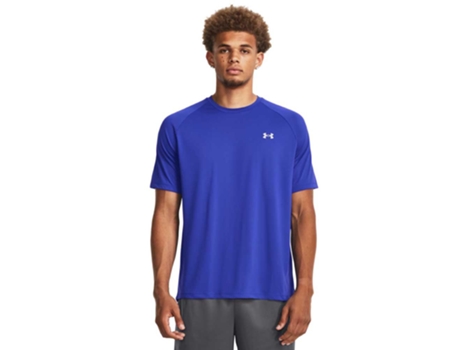 Camiseta de Hombre para Fitness UNDER ARMOUR Tech Reflective Regular Azul (XS)