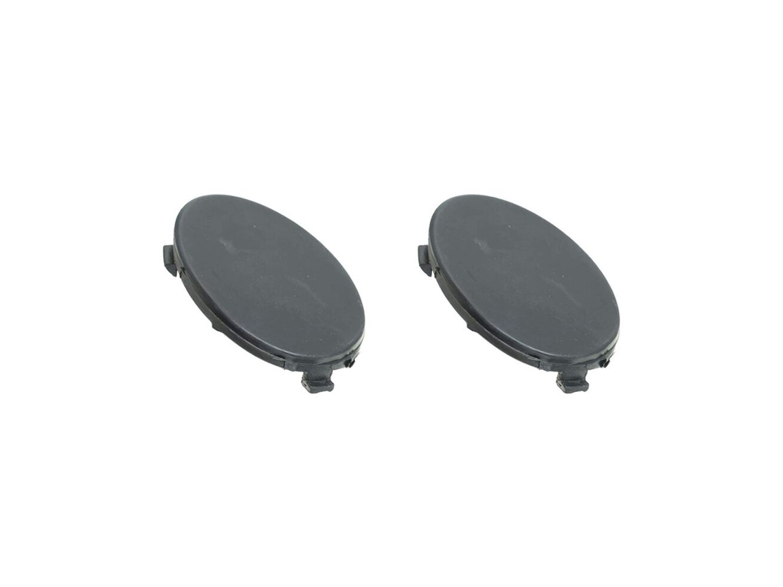 2 Tapas Negras Para Gancho De Remolque Del Parachoques Delantero Del Coche Para Focus Mk2 Y C-max 2007-2011 8m5117a989aa