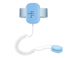 Alarma de enuresis Eifson con carga USB, sensor de alta sensibilidad, sonido potente y vibración intensa (azul)