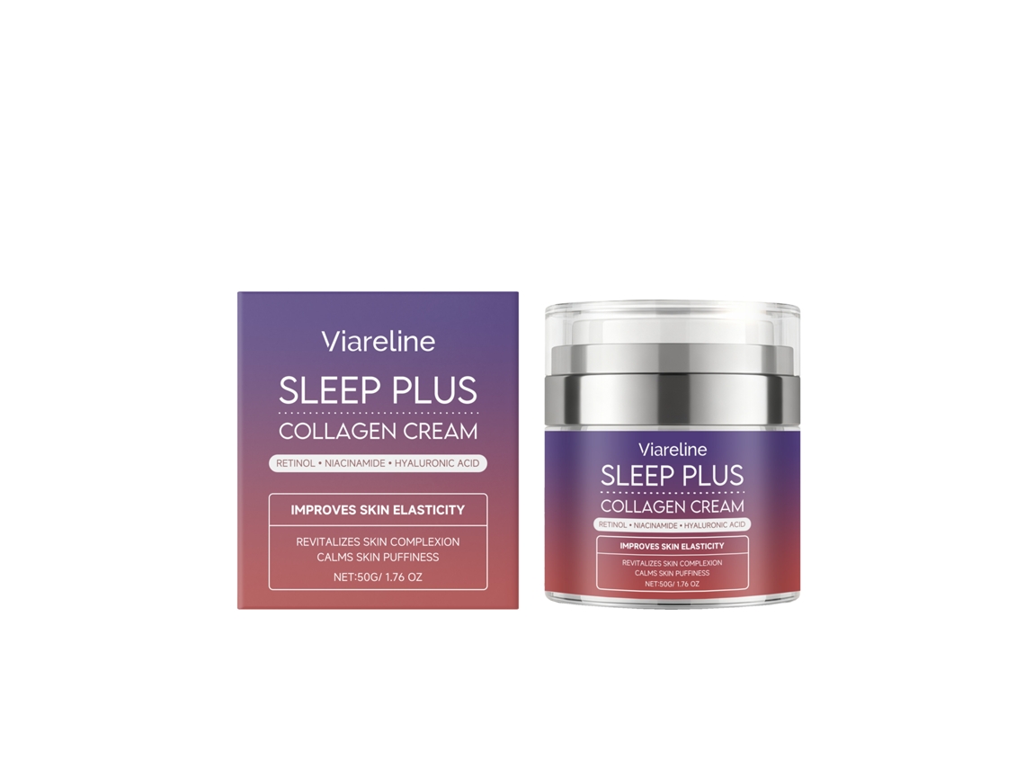 Crema revitalizante de colágeno para dormir