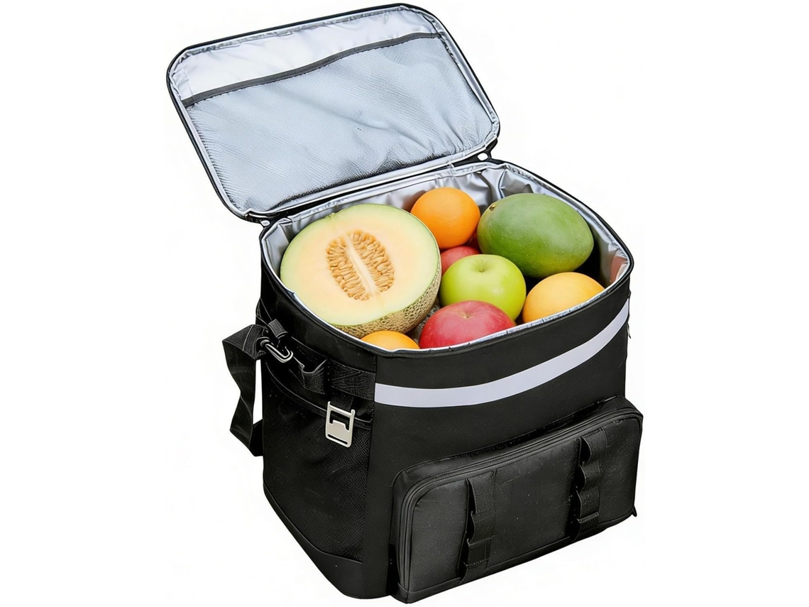 Bolsa térmica con ruedas, nevera portátil impermeable de 35 litros para camping - Para playa, viajes, ...