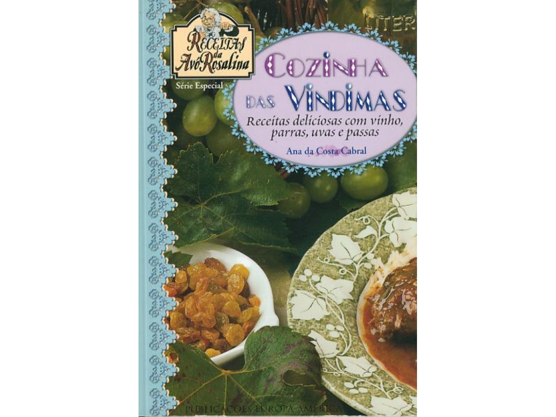 Libro Cozinha das Vindimas de Ana da Costa Cabral