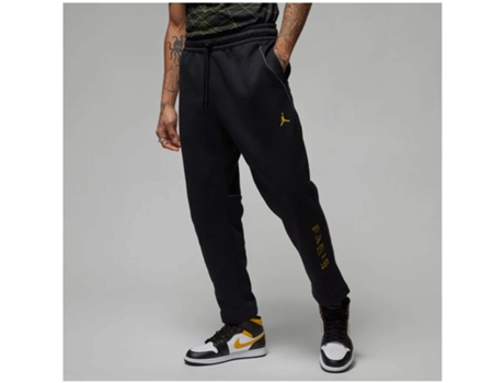 Pantalones de Hombre JORDAN Largo Psg Paris Negro (M)