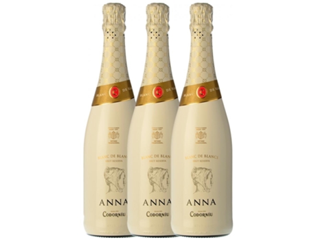 Espumante CODORNÍU Codorníu Anna De Codorníu Blanc De Blancs Cava Reserva (0.75 L - 3 unidades)