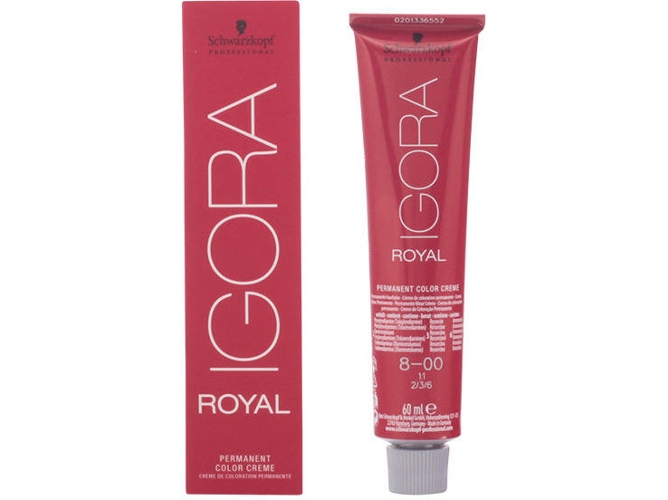 Tinte de Cabello SCHWARZKOPF Igora Royal 8-00 (60 ml)