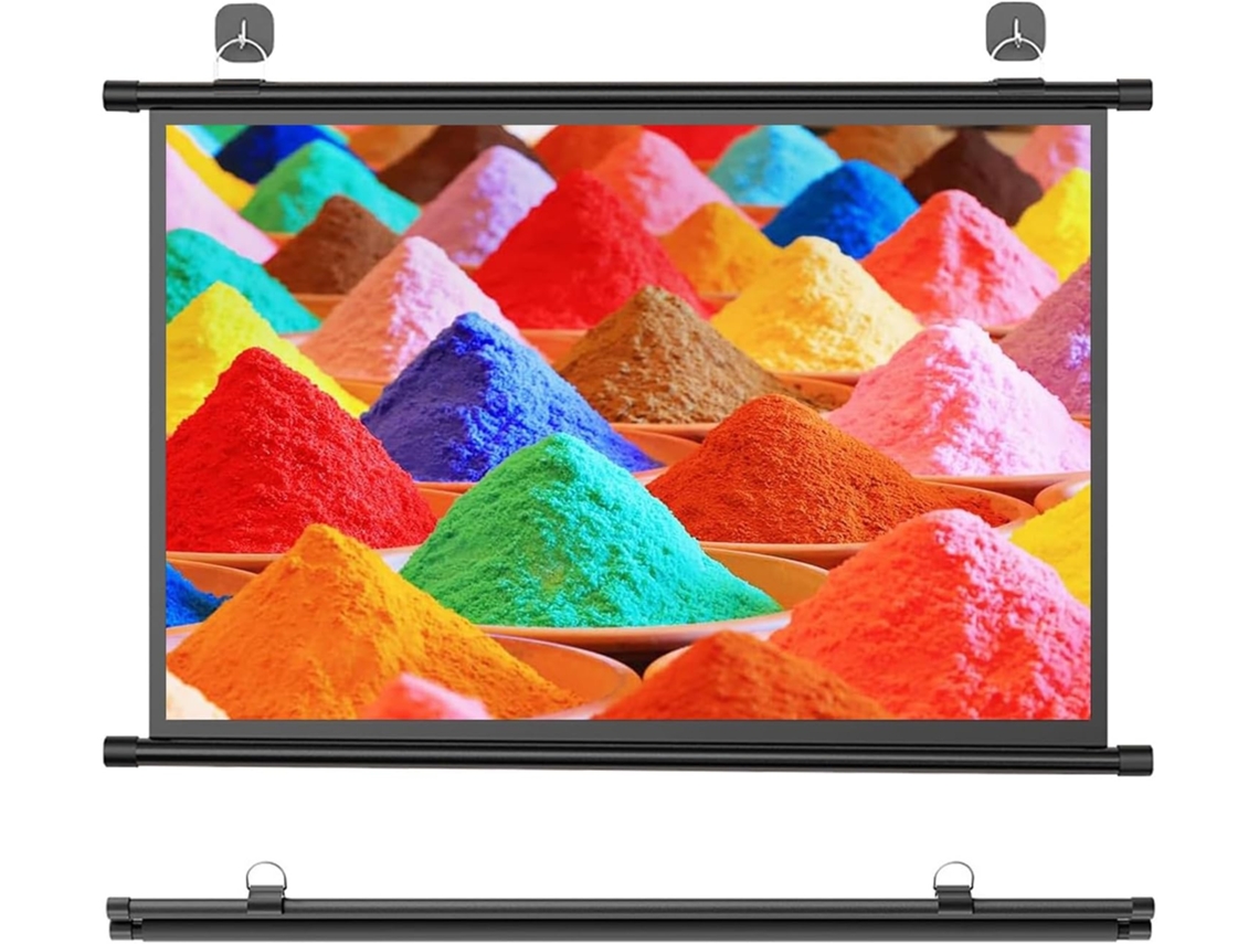 Pantalla Para Proyector De Cine En Casa, Formatos De Pantalla 16:9/4:3, 60in/72in, Pantalla Para Proyector De