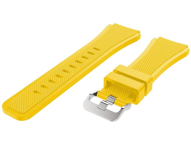 Carcasa WISETONY Samsung Gear S3, Galaxy Watch 46mm Amarillo