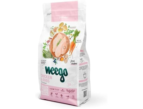 Pienso para Gatos WEEGO (7 Kg - Seco - Sabor: Pollo y Huevos)