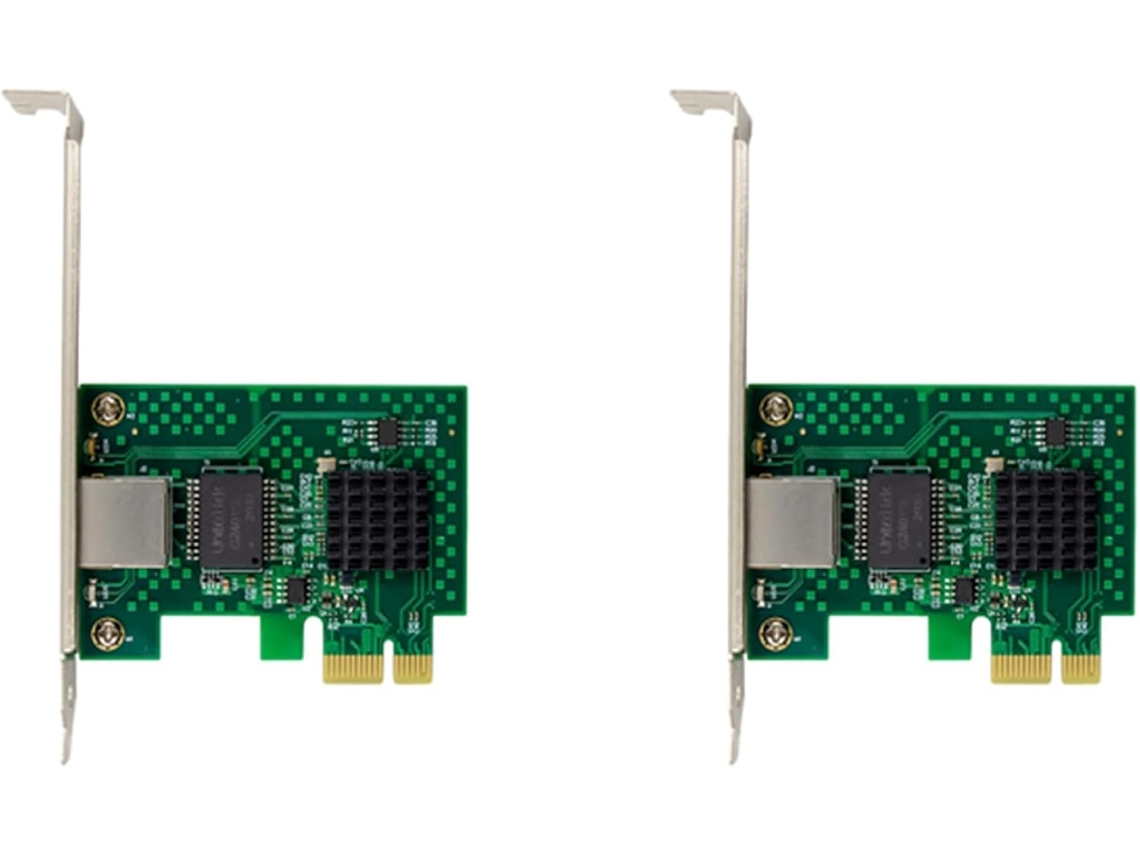2 Tarjetas De Red I225-v, Pci-e I225, Servidor Ethernet De 2,5 Gb Para Ordenadores De Sobremesa
