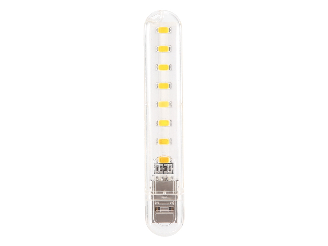 Rebe-lámpara De Lectura Mini Led Para Escritorio, Luz Nocturna De Alta Brillo (blanco Cálido)