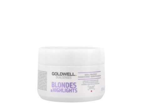 GOLDWELL Dualsenses Mascarilla Tratamiento Rubios Y Mechas 60Seg 200Ml.