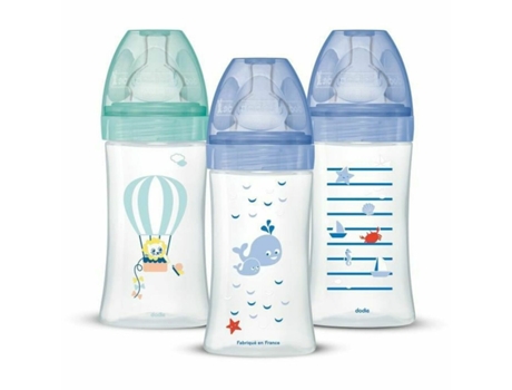 Set de biberones DODIE 3 uds (270 ml)