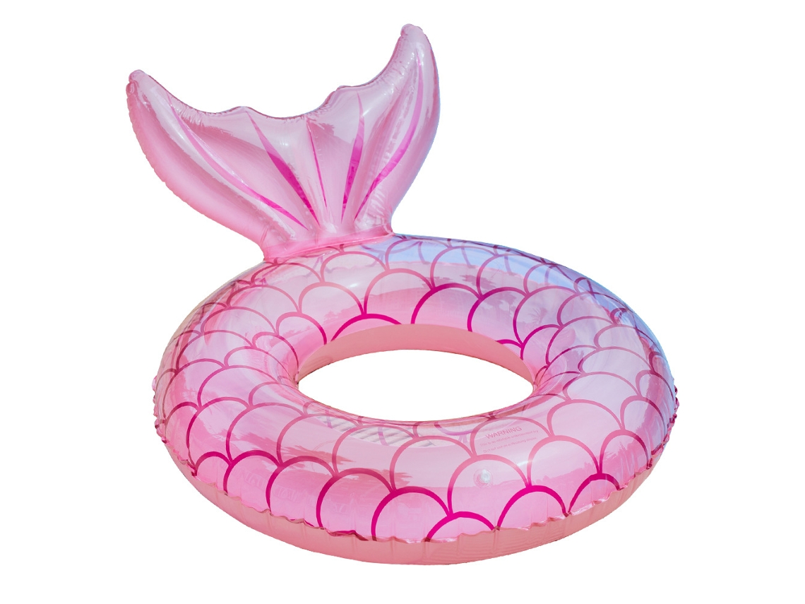 Flotador Hinchable Para Niños Con Forma De Sirena, Perfecto Para El Ocio Al Aire Libre En Verano, Muy Duradero Y Antivuelco, Apto Para Niños