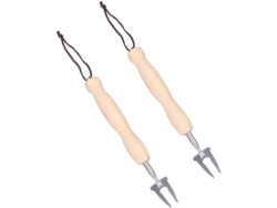 Brocheta Para Alimentos. Fabricada Con Materiales Duraderos Para Un Uso Prolongado, Esta Tenedora Multifunc...