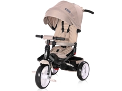 Triciclo Evolutivo Jaguar Con Capota , Asiento Giratorio 360º Y Ruedas Eva De Lorelli - Ivory