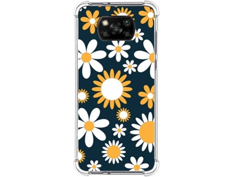 Carcasa Xiaomi POCO X3 NFC TUMUNDOSMARTPHONE Dibujos Antigolpes Flores 08 Multicolor