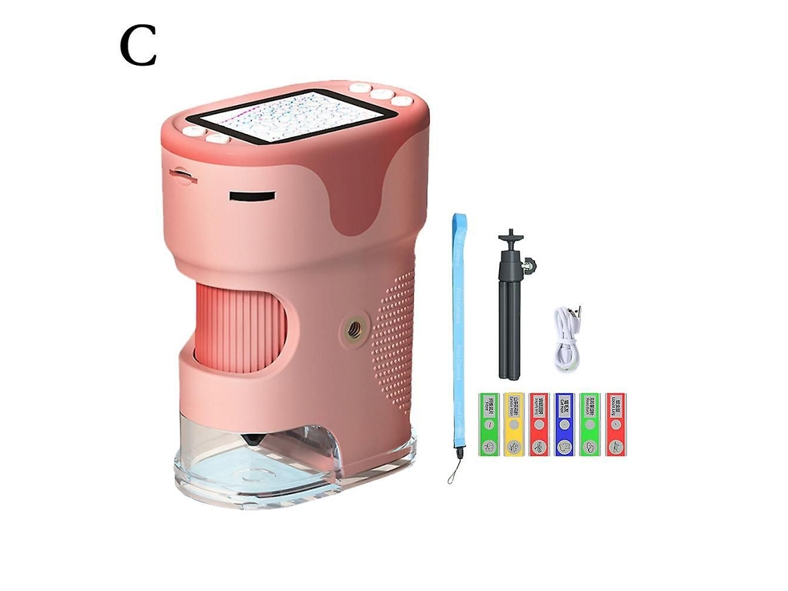 Kit portátil con especificaciones para niños, cámara HD recargable de 1000x.